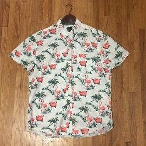 J. Crew Short Sleeved Button Down Shirt